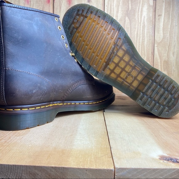 Dr. Martens Unisex-Adult 1460 Crazy Horse - Sz. 14 Brown